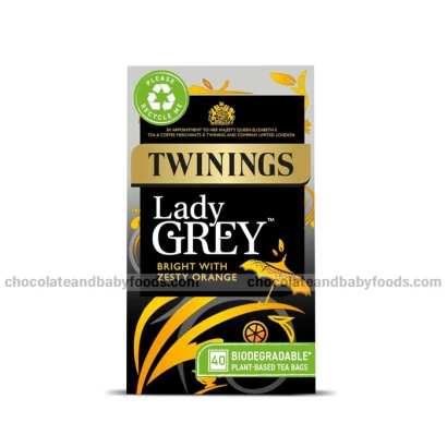 Twining's Lady Grey Tea (50 Tea Bags) 100gm