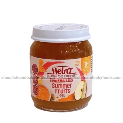 Heinz Summer Fruits Gel (6months+) 110gm