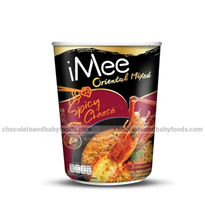 Imee Oriental Spicy Cheese Flavor Cup Noodles 70gm