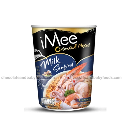 Imee Oriental Milk Seafood Flavor Cup Noodles 70gm