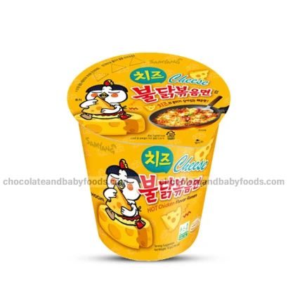 Samyang Cheese Hot Chicken Flavor Ramen Cup Noodles 70gm