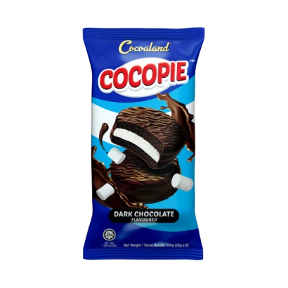 Cocoland Cocopie Dark Chocolate Flavor 150gm