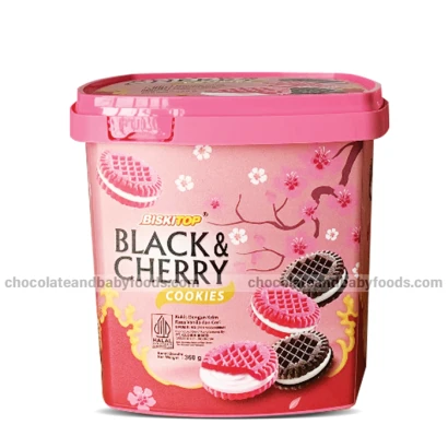 Biskitop Black & Cherry Biscuits 360gm