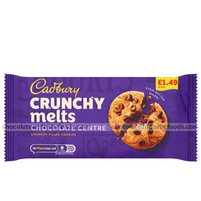 Cadbury Crunchy Melts Chocolate Centre Cookies 156gm