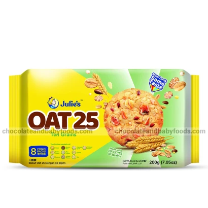 Julie's Oat 25 Ten Grains Cookies 200gm