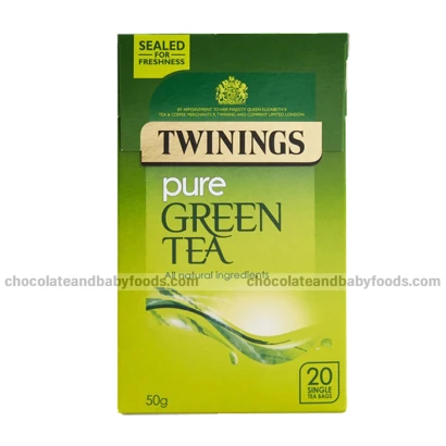 Twinings Pure Green Tea (20 Tea Bags) 50gm