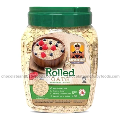 Captain Oats Rolled Oats 1KG