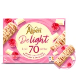 Alpen Delight White Chocolate, Raspberry & Short Cake Bars (5pcs) 95gm