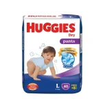 Huggies Dry Pants L (9-14KG) 48pc's