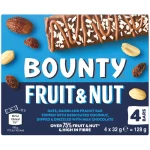 Bounty Fruit & Nut Chocolate Bar (4pcs) 128gm