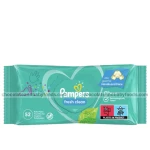 Pampers Fresh Clean Wipes (52pcs)