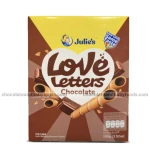 Julie's Love Letters Chocolate Wafers 100gm