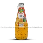 American Harvest Orange Juice with Basil Seed 290ml