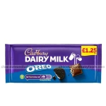 Cadbury Dairy Milk Oreo Chocolate Bar 120gm