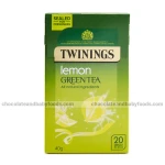 Twinings Lemon Green Tea (20 Tea Bags) 40gm