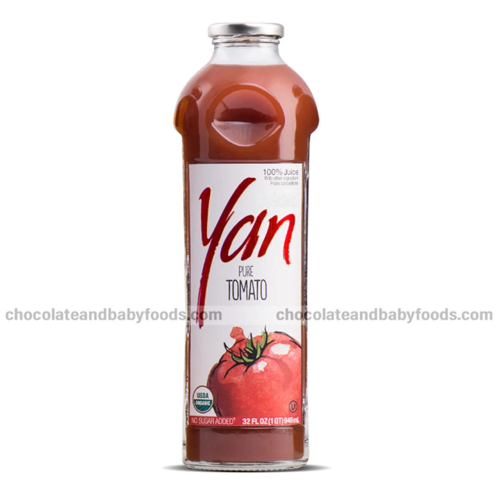 Yan Pure Tomato No Sugar Added 100 Juice 946ml