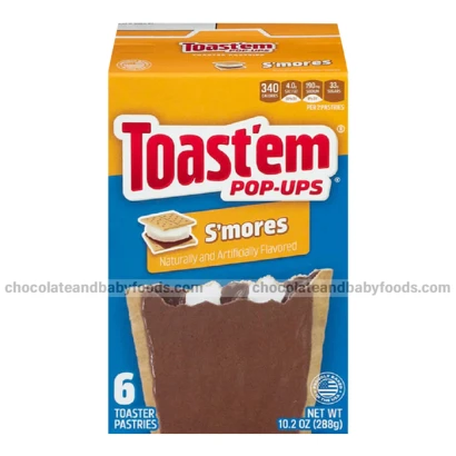 Toast'em Pop-Ups S'mores Toaster Pastries (6pcs) 288gm