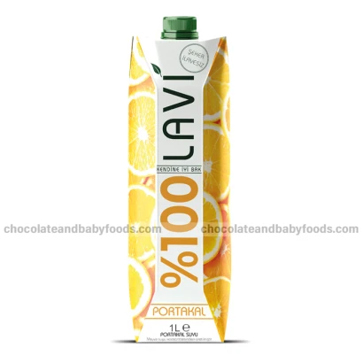 Lavi 100% Orange Juice No Added Sugar 1litre