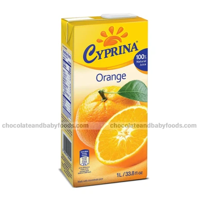 Cyprina Orange 100% Natural Juice 1litre