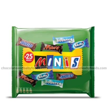 Best of Minis Mixed Chocolate Pack (25pcs) 500gm