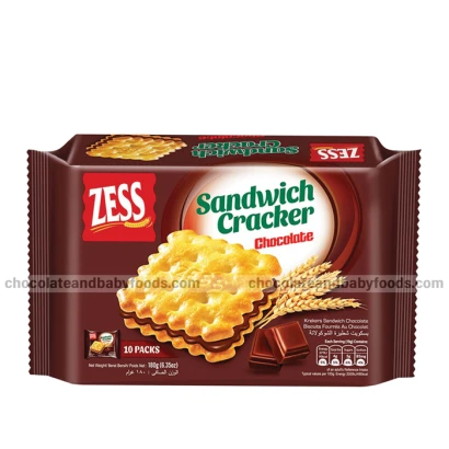 Zess Chocolate Sandwich Crackers (10pcs) 180gm