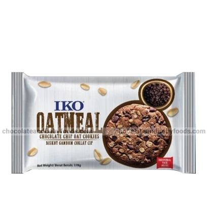 Iko Oatmeal Chocolate Chip Oat Crackers 178gm