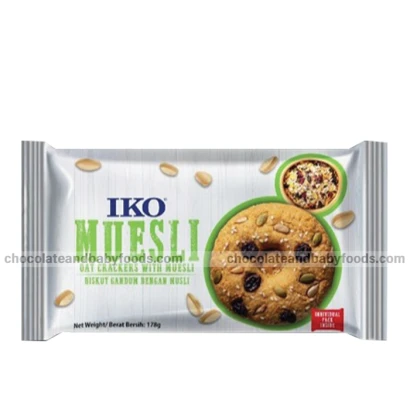 Iko Muesli Oat Crackers with Muesli 178gm