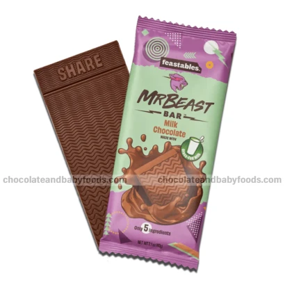 Mr. Beast Milk Chocolate Bar 60gm