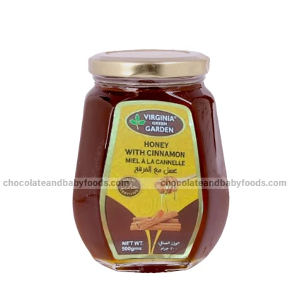 Virginia Green Garden Honey With Cinnamon 500gm