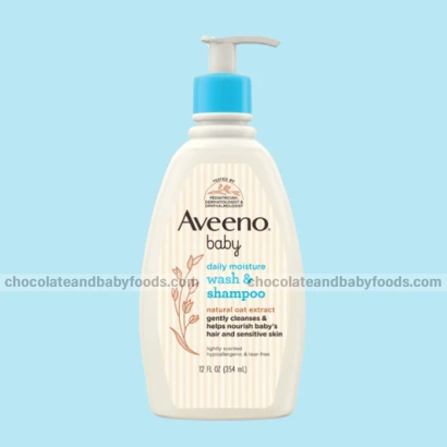 Aveeno Baby Daily Moisture Wash & Shampoo 354ml