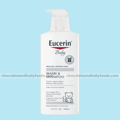 Eucerin Baby Wash & Shampoo 400ml