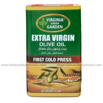 Virginia Green Garden Extra Virgin Olive Oil 4litre