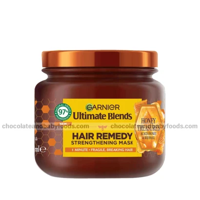 Garnier Ultimate Blends Honey Treasures Hair Remedy Strengthening Mask 340ml