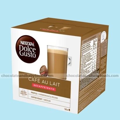 Nescafe Dolce Gusto Cafe Au Lait Decaffeinato Coffee (16 Cups) 160gm