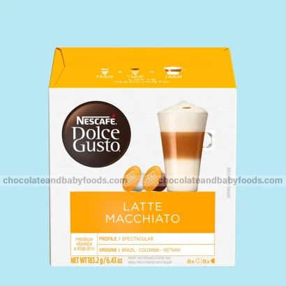 Nescafe Dolce Gusto Latte Macchiato Coffee (16 Cups) 183.2gm