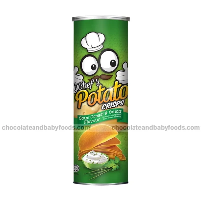 MyChef's Potato Crisps Sour Cream & Onion 160gm