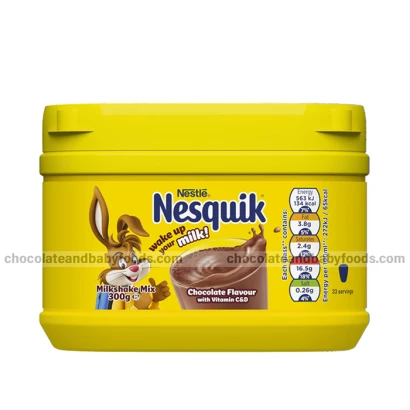 Nestle Nesquik Chocolate Flavor Milk Shake Mix 300gm