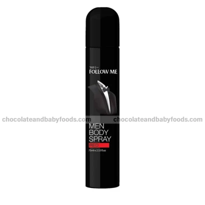 Follow Me Men Body Spray Red 75ml