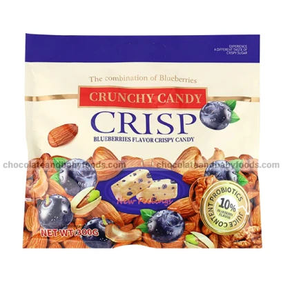 Crunchy Candy Blueberry Flavor Crispy Candy 300gm