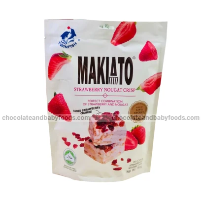 Makiato Strawberry Nougat Crisp 150gm