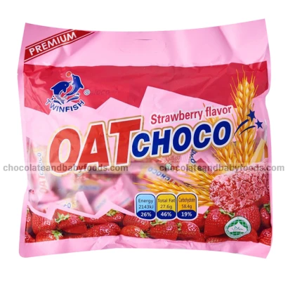 TwinFish Oat Choco Strawberry Flavor 400gm