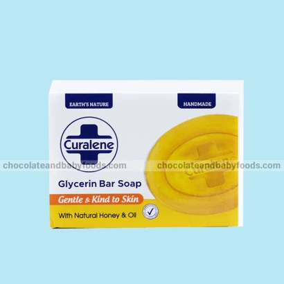 Curalene Glycerin with Natural Honey & Oil Bar Soap 100gm