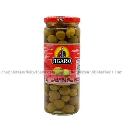 Figaro Plain Green Olives 340gm