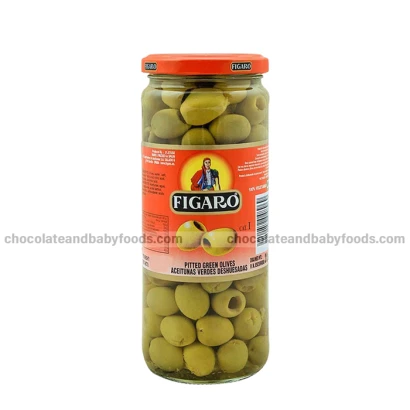 Figaro Pitted Green Olives 340gm