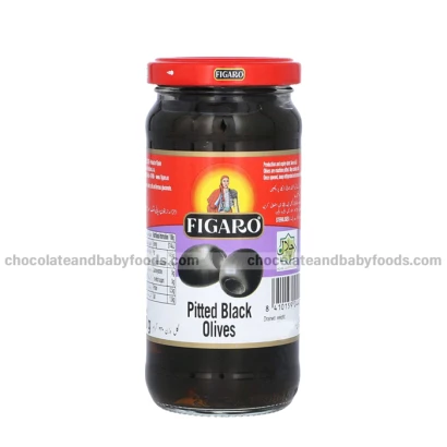 Figaro Pitted Black Olives 340gm