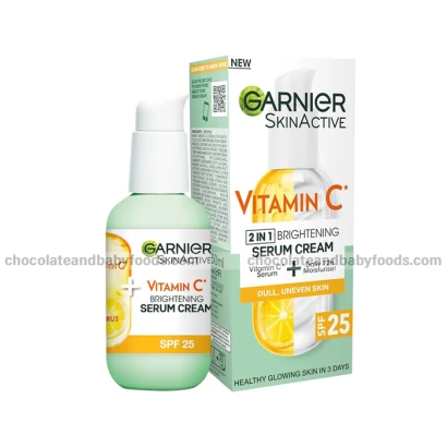 Garnier Skin Active Vitamin C 2in1 Brightening Serum Cream 50ml