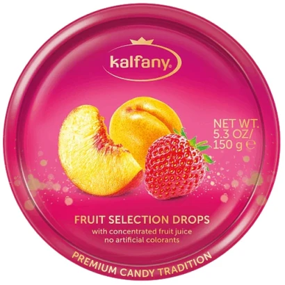 Kalfany Fruit Selection Drops 150gm