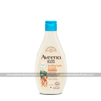 Aveeno Kids Bubble Bath & Wash 250ml