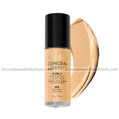 Milani Conceal + Perfect 2-In-1 Foundation + Concealer 02 Natural 30ml