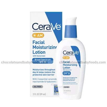 CeraVe Facial Moisturizing Lotion with Sunscreen (Oil Free) 89ml